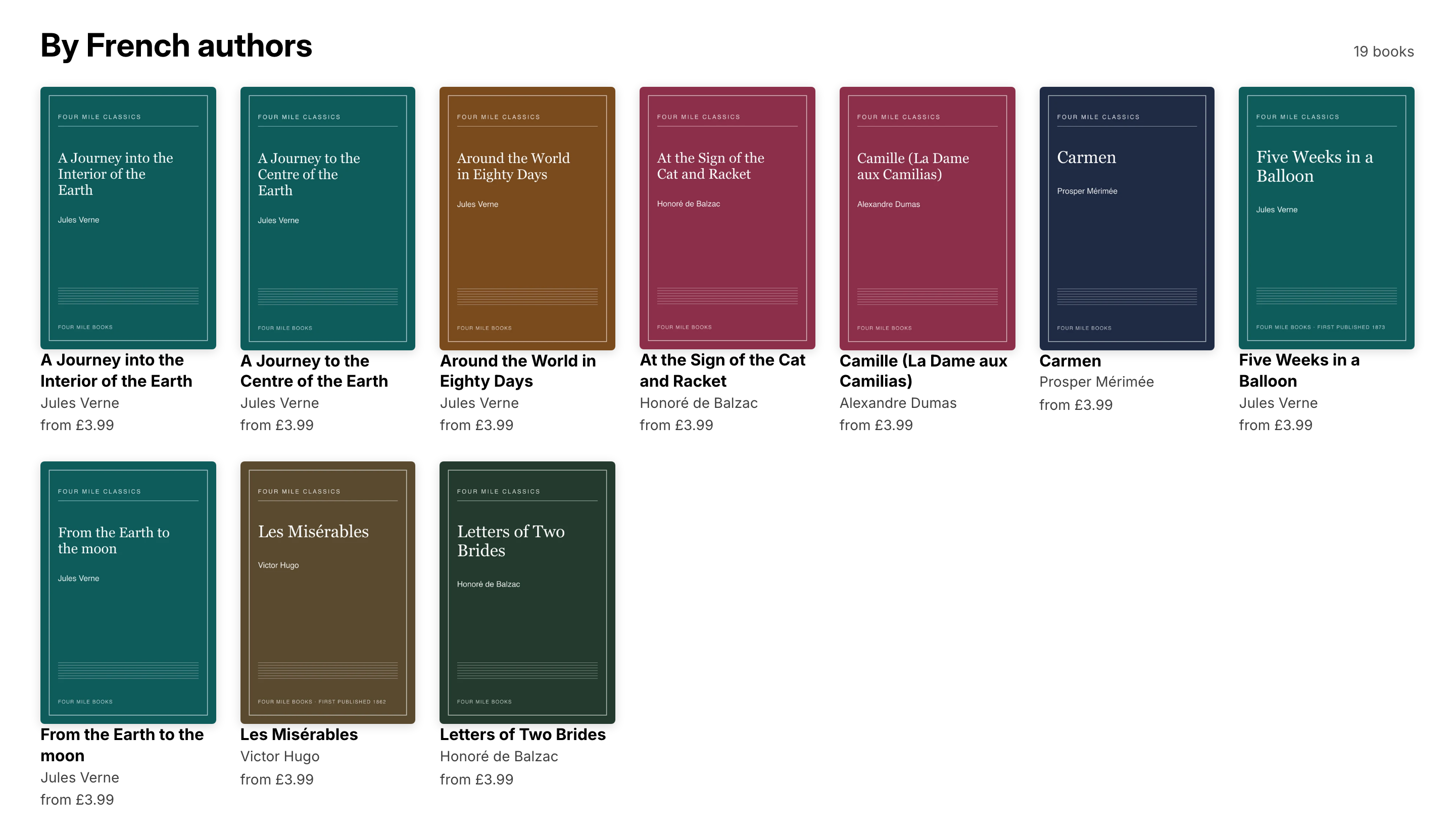 The French shelf on the every-book page.